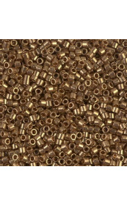 Miyuki delica beads 10/0 - Metallic light bronze DBM-22L